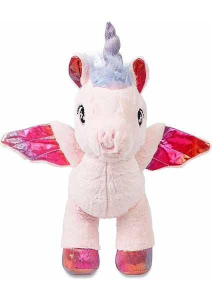 Kanatlı Unicorn At 30 cm Oyuncak Pembe Peluş Pony At Uyku ve Oyun Arkadaşı Mama fiyatları