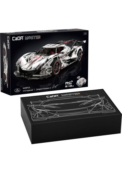 C61053W Cada V12 Hypecar Blok Seti -Vagon Life
