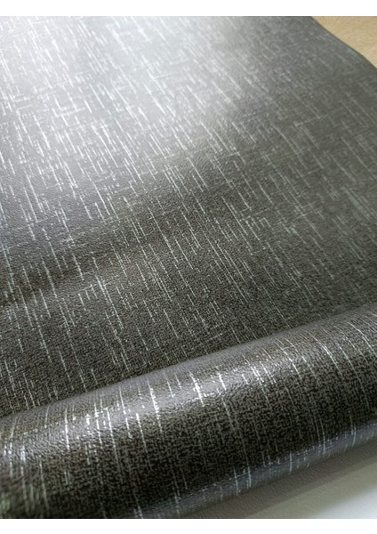 Antrasit Gümüş (53 cm x 10 Mt) Silinebilir Kabartmalı Sade Duvar Kağıdı 5 M² modelleri