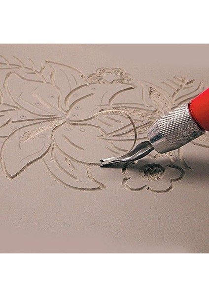 ( 1 Adet ) Linol Tabaka Levha 2,5 mm A4 Boyutunda Linol Muşamba Gri