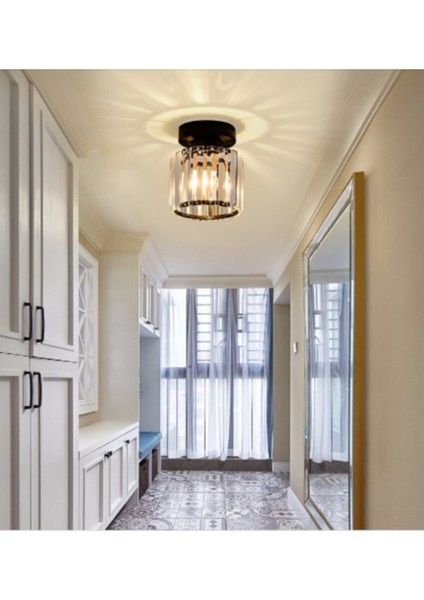 Luxury Siyah Plafonyer Avize