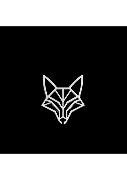 925 Ayar gümüş kolye tilki SM1958