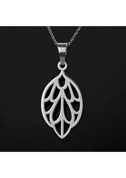 925 Ayar gümüş kolye melek kanadı SM1568