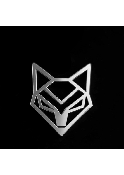 925 Ayar gümüş kolye tilki SM1969