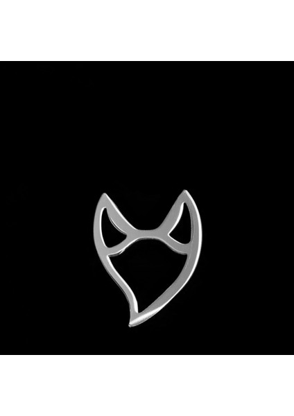 925 Ayar gümüş kolye tilki SM1977