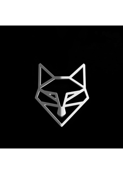 925 Ayar gümüş kolye tilki SM1968