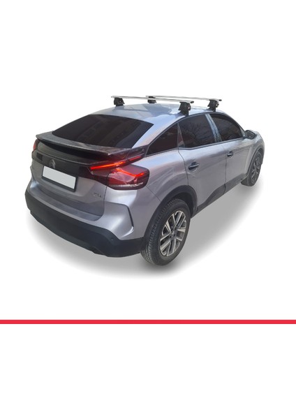 Citroen C4 Iıı (C41) 2020 ve Sonrası ile Uyumlu Ace-4 Ara Atkı Tavan Barı Gri 2 Adet modelleri