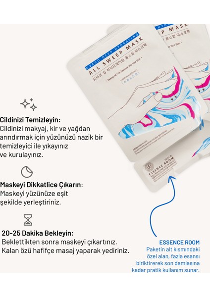 Deep Hydrating Yaprak Maske – Lotus Çiçeği, Hyaluronik Asit ve Beta-Glukan İçerikli Yoğun Nemlendirici Yüz Maskesi