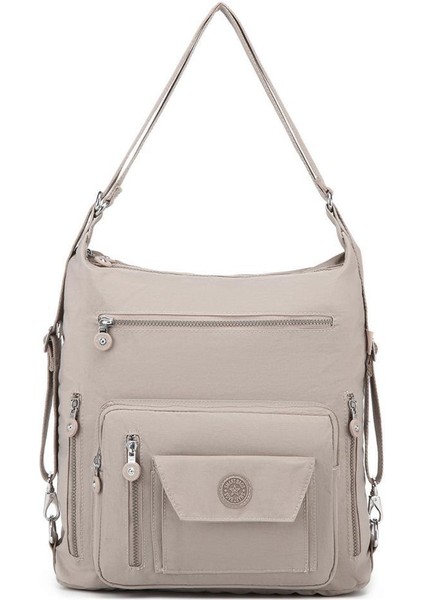 Hem Sırt Hem De Omuz Kadın Çantası Smart Bags 1205 A.vizon
