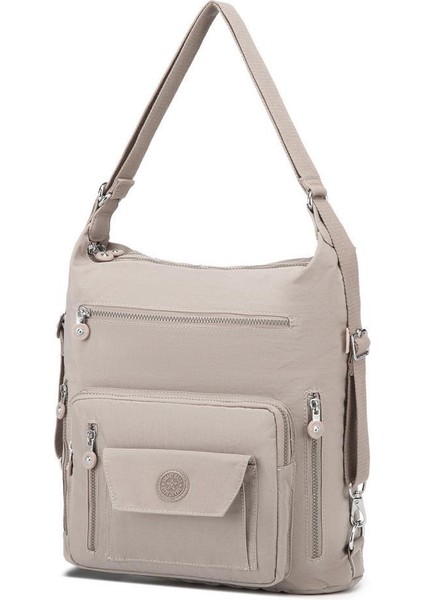 Hem Sırt Hem De Omuz Kadın Çantası Smart Bags 1205 A.vizon
