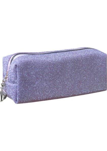 Glitter Simli Kalem Çantası