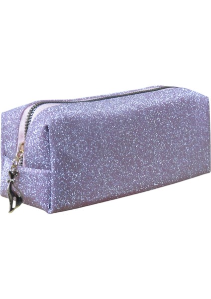 Glitter Simli Kalem Çantası