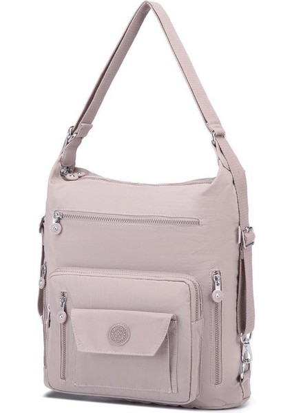 Hem Sırt Hem De Omuz Kadın Çantası Smart Bags 1205 Kum modelleri