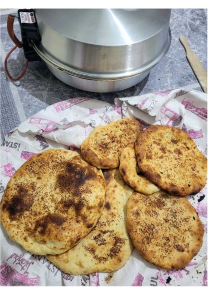Elektrikli Tandır Ekmek Pizza Lahmacun Lavaş Yapma Makinesi 48Cm Büyük Boy