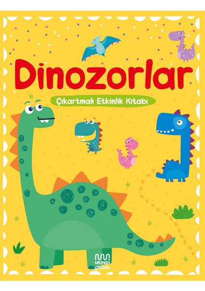 Buttercup: Dinozorlar Çıkartmalı Etkinlik Kitabı