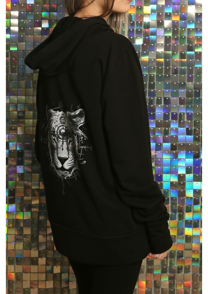 Kadın Baskılı Doğa Baskılı Sweatshirt fiyatları
