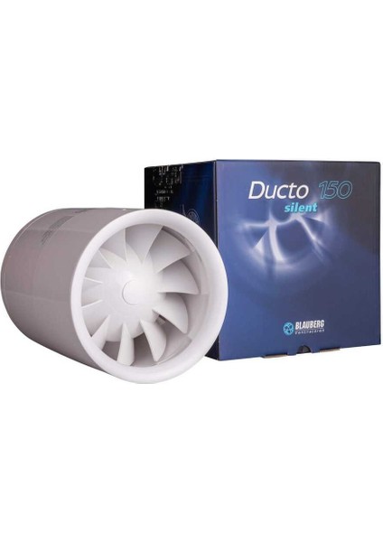 Ducto 100 Sessiz Plastik Kanal Fanı