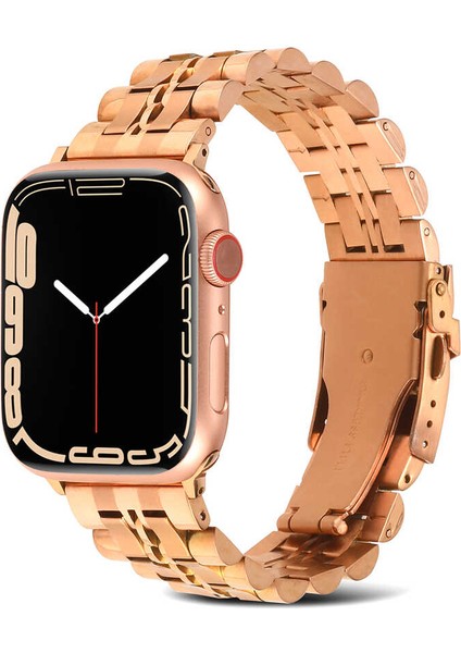 ​​​Zore Watch 44MM Krd-54 Metal Kordon - Rose Gold