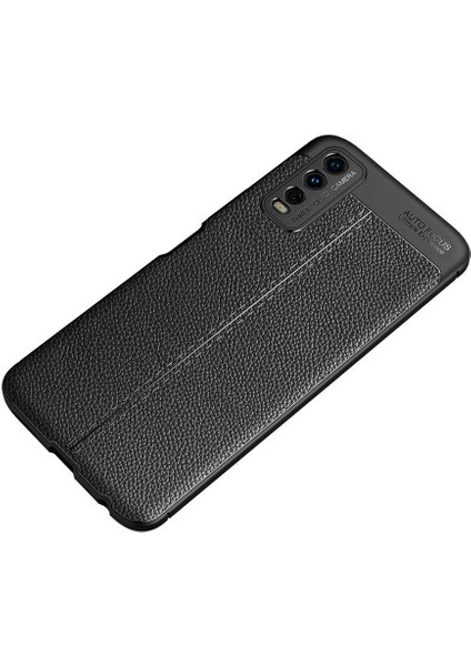 Vivo Y11S Kılıf Niss Silikon Kapak-Siyah