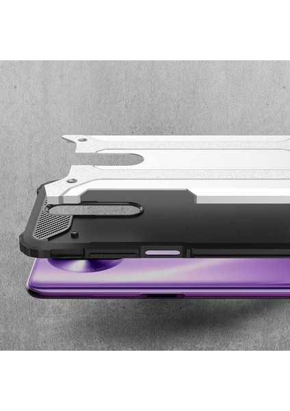 Xiaomi Poco X2 Kılıf Crash Silikon Kapak-Gold