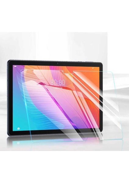 Huawei Matepad T10 Uyumlu Zore Tablet Temperli Cam Ekran Koruyucu-Renksiz