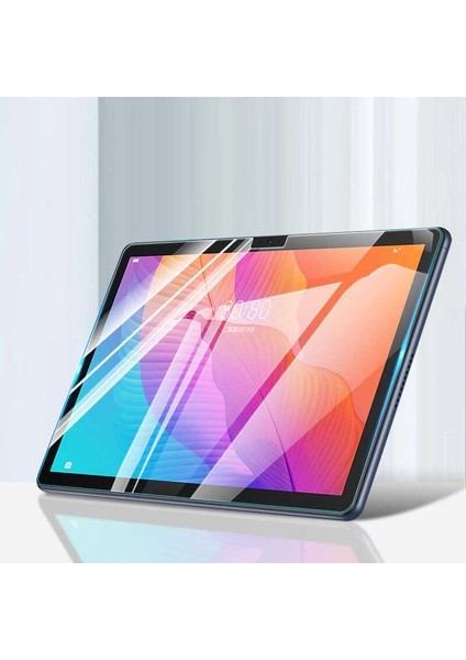 Huawei Matepad T10 Uyumlu Zore Tablet Temperli Cam Ekran Koruyucu-Renksiz