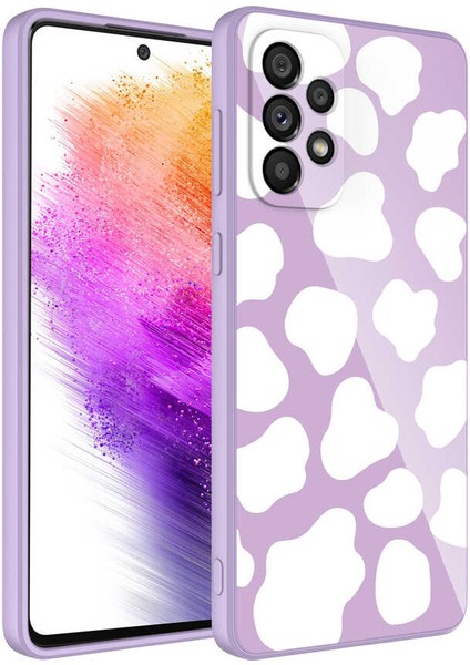 Samsung Galaxy A53 5g Kılıf Kamera Korumalı Desenli Sert Silikon Epoksi Kapak-No6