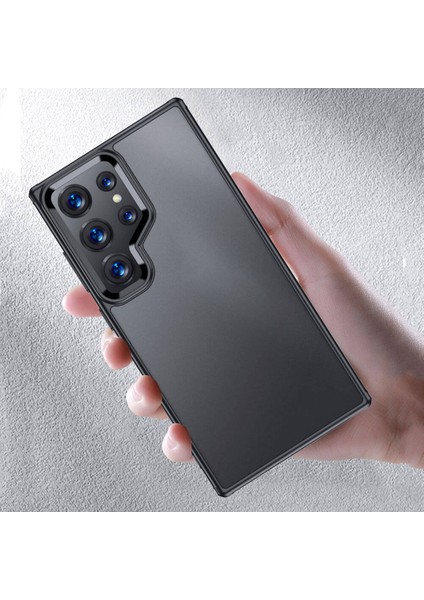 Samsung Galaxy S24 Ultra Kılıf Volks Kapak-Siyah