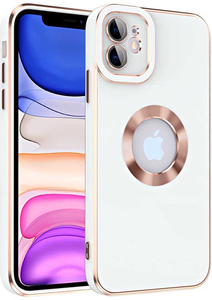 Apple iPhone 12 Kılıf Kongo Kapak-Beyaz