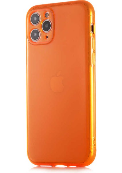Apple iPhone 11 Pro Uyumlu Mun Silikon-Mor