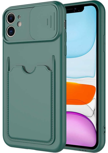 Apple iPhone 11 Uyumlu ​Kartix Kapak-Kırmızı