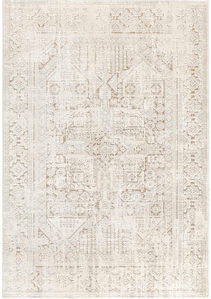 Paradise Krem Bej Halı Modern Dokuma Halı Yumuşak Oturma Odası Salon Çocuk Odası Mutfak Halısı M053A