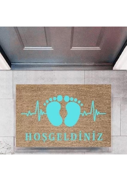 Kapı Önü Paspası Dekoratif Dijital Baskı AYAKLARP-2752