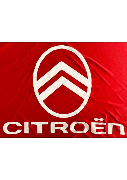 Citroen Berlingo 2 (2008 - 2018) Kırmızı Kumaş Araba Branda Logolu Kumaş Araba Brandası Penye Oto Branda fiyatları