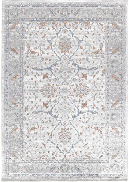 Paradise Beyaz Gri Halı Modern Dokuma Halı Yumuşak Oturma Odası Salon Çocuk Odası Mutfak Halısı M0144