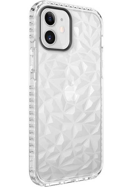 Apple iPhone 12 Pro Uyumlu Buzz Kapak-Beyaz