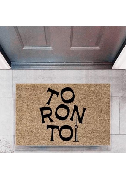 Kapı Önü Paspası Dekoratif Dijital Baskı ŞEHIRLERP-2745