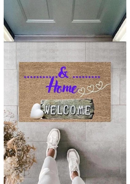 Dijital Baskı Kişiye Özel Iç Kapı Dekorasyon Paspas PS11299 modelleri