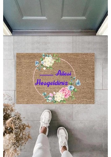 Dijital Baskı Kişiye Özel Iç Kapı Dekorasyon Paspas PS11268 modelleri