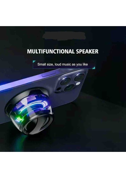 Manyetik Bluetooth Hoparlör Taşınabilir Mini Ses Speaker Telefon Standı Için 5W Kablosuz Hoparlör modelleri