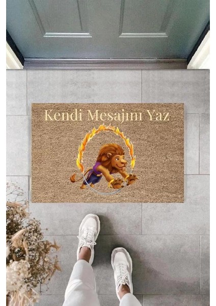 Dijital Baskı Kişiye Özel Iç Kapı Dekorasyon Paspas PS11247 modelleri