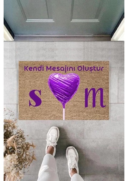 Dijital Baskı Kişiye Özel Iç Kapı Dekorasyon Paspas PS11230
