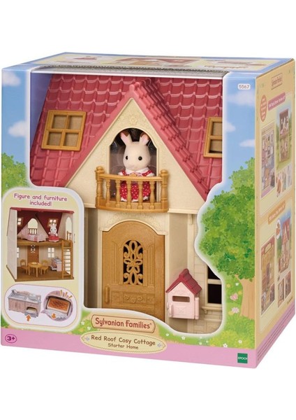 5567 Sylvanian Families Kırmızı Çatılı Başlangıç Evi +3 Yaş