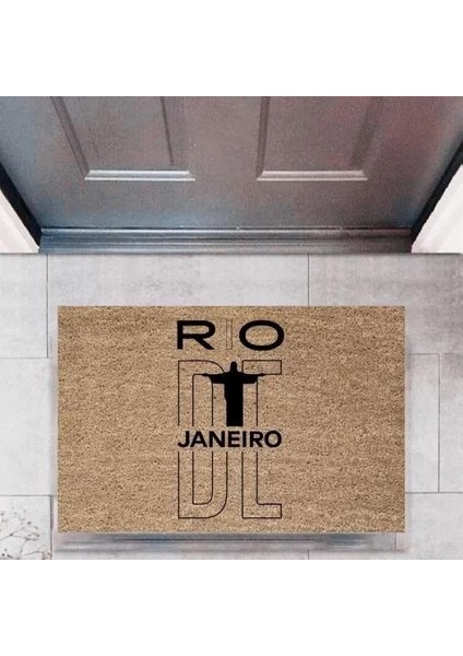 Kapı Önü Paspası Dekoratif Dijital Baskı ŞEHIRLERP-2744