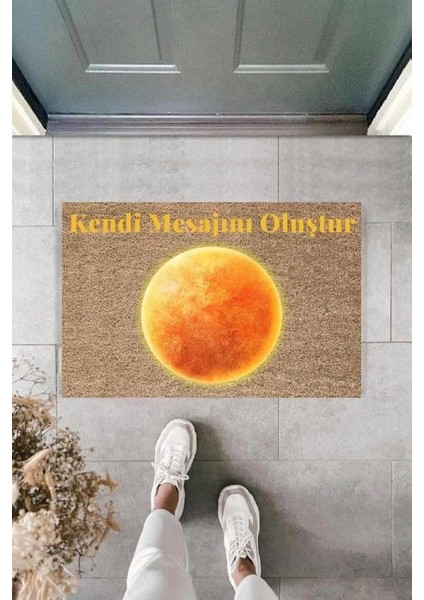 Dijital Baskı Kişiye Özel Iç Kapı Dekorasyon Paspas PS11220