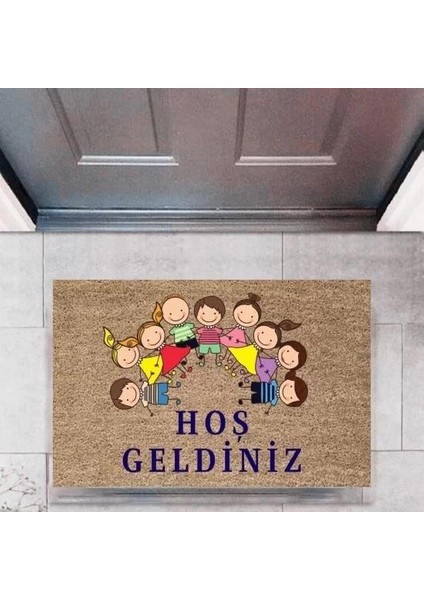 Kapı Önü Paspası Dekoratif Dijital Baskı ÇOCUKLARP-2716