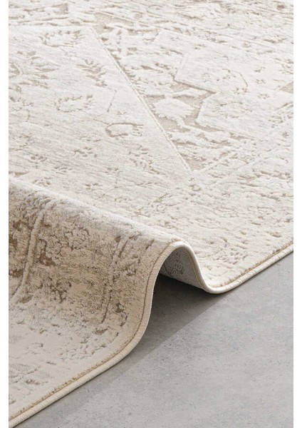 Paradise Krem Bej Halı Modern Dokuma Halı Yumuşak Oturma Odası Salon Çocuk Odası Mutfak Halısı M059A modelleri