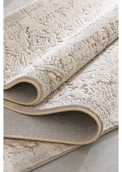 Paradise Krem Bej Halı Modern Dokuma Halı Yumuşak Oturma Odası Salon Çocuk Odası Mutfak Halısı M053A indirimleri