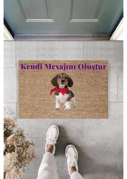 Dijital Baskı Kişiye Özel Iç Kapı Dekorasyon Paspas PS11229