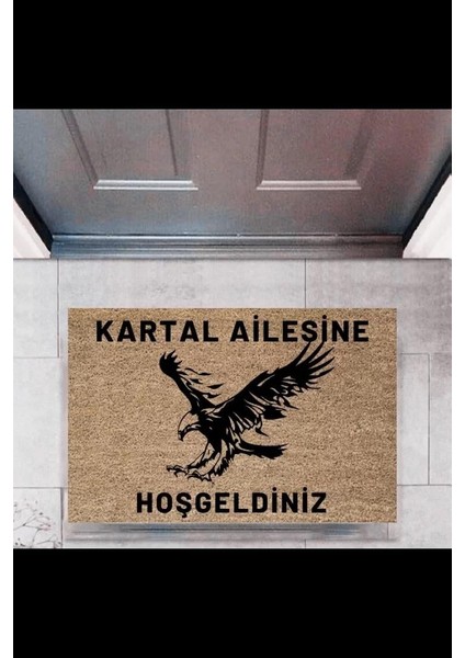 Kapı Önü Paspası Dekoratif Dijital Baskı Kişiye Özel P-2444